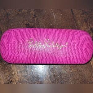 Lilly Pulitzer Eyeglass Case.